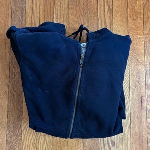 AMERICAN STANDARD black hoody good used condition size medium